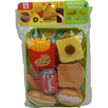 Kitchen Delicacy Fast Food Playset 