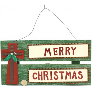 Merry Christmas Hanger 19*38CM