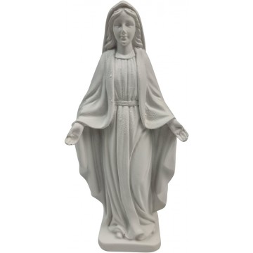 Resin Mary Statue 16X7cm