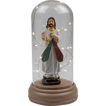 Resin Jesus With LED String...