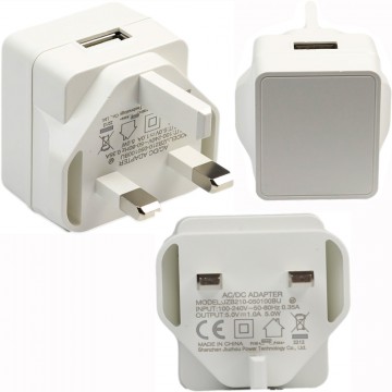 5.0V 1.0A USB Charger Adapter