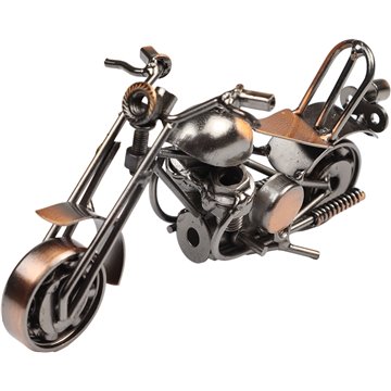 Metal Handmade Motorcycle Model  9X16cm