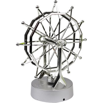 Electric Wheel Perpetual Motion Model 24X10.5cm