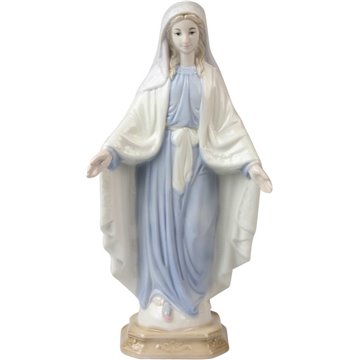 Porcelain Virgin Mary Statue 28X14cm