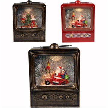 Musical Lighted Water Lantern Television 19X16X7cm