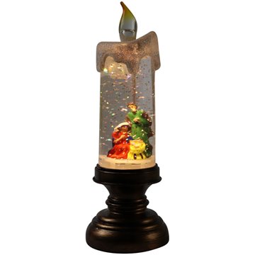 Lighted Water Lantern Candle 21X7cm