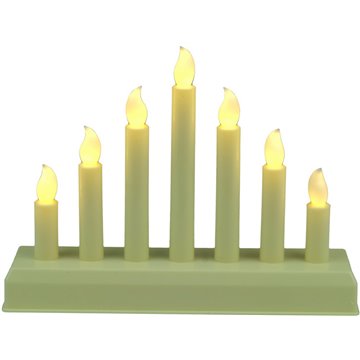 7 LED Light Candle Bridge 18X13.5cm