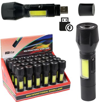 USB Rechargeable LED Flashlight (24)