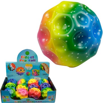 7cm Rainbow Foam Ball (12)