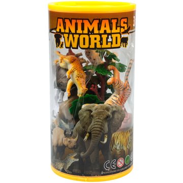 Animal World 19.5X10cm
