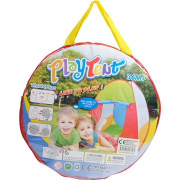 Pop Up Play Tent 77X77X90cm