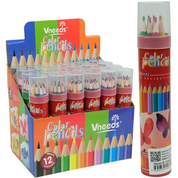 12 Colours Color Pencils  (24)
