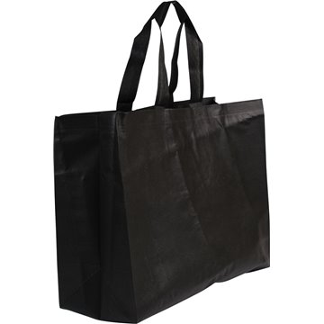 Black Non-Woven Shopping Bag 50X40X20cm (12)