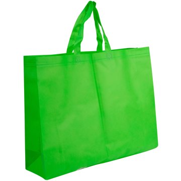 Green Non-Woven Shopping Bag 45X35X12cm (12)