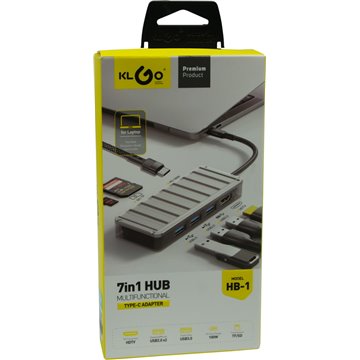 7in1 HUB Multi Functional Type C Adapter