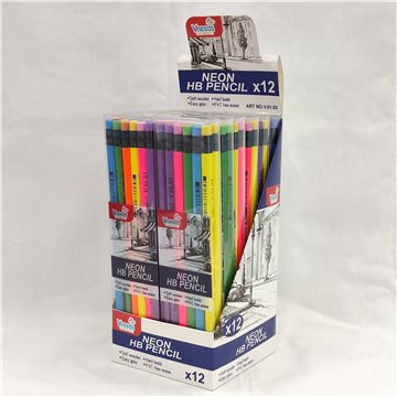 Neon HB Pencil (12)