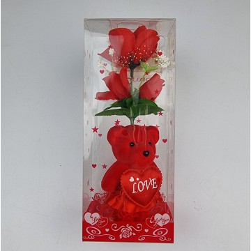 Red Rose & Bear Gift Set...