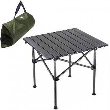 Folding Table With Side Pocket