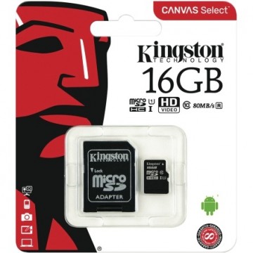 Kingston SDCS2/16GB Canvas...