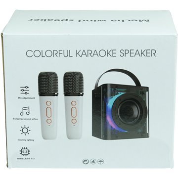 Colorful Karaoke Speaker