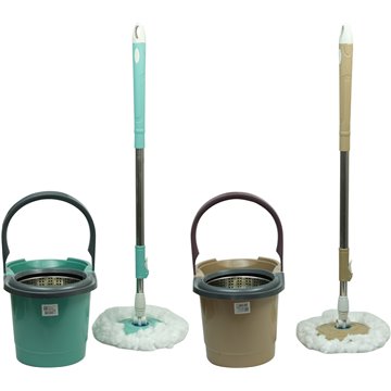 Spin Mop and Bucket (2 MOP HEADS)