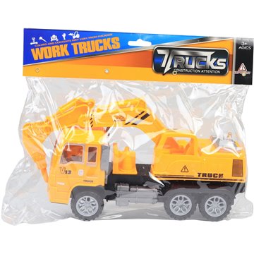 Work Truck 31.5X24cm