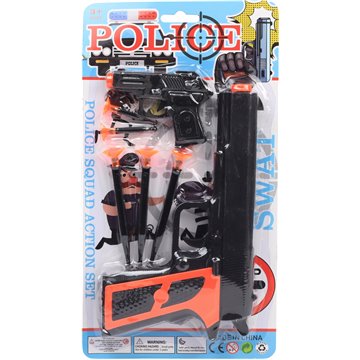 Police Gun Playset 28.5X15.5cm