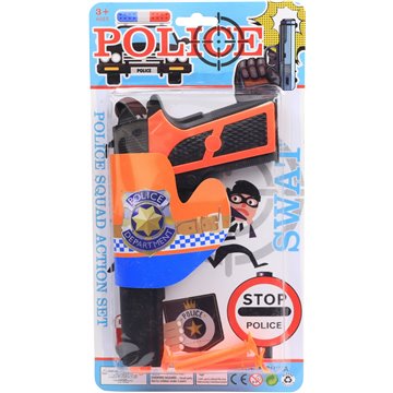 Police Gun Playset 28.5X15.5cm