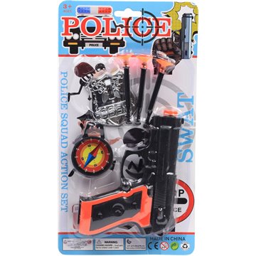 Police Gun Playset 28.5X15.5cm