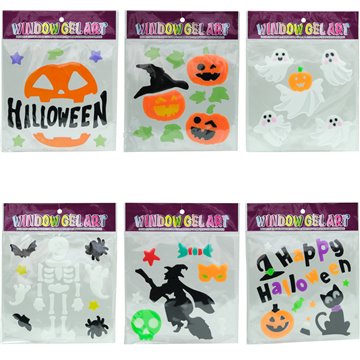 Halloween Window Gel Sticker 25X20cm (12)