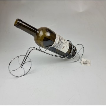 Chrome Pedicab Wine Rack