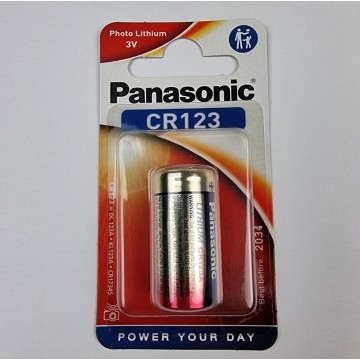 Panasonic CR123 1pk 3V...