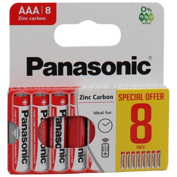 Panasonic Zinc AAA R03...