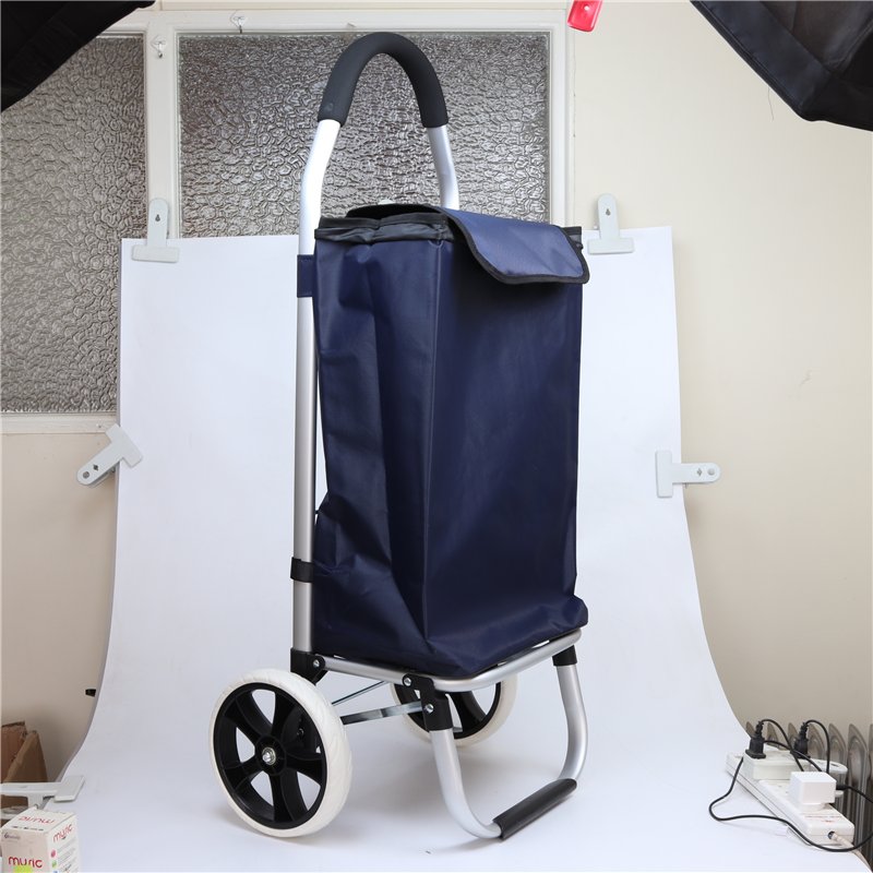 Aluminium 2 Wheel Foldable Shopping trolley Aluminium 2 Wheel Foldable Shopping trolley