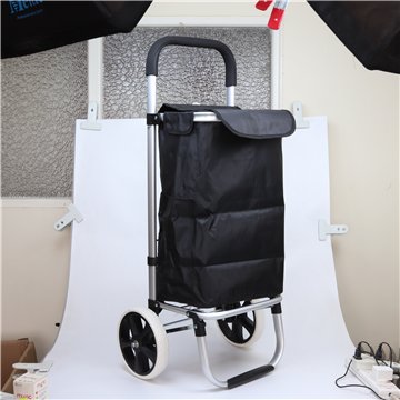 Aluminium 2 Wheel Foldable Shopping trolley