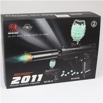 Electric Manually/Automatic BB Pellet Gun 29X21cm