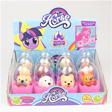 Mini Puppy Toy Set in Egg Shells (12)