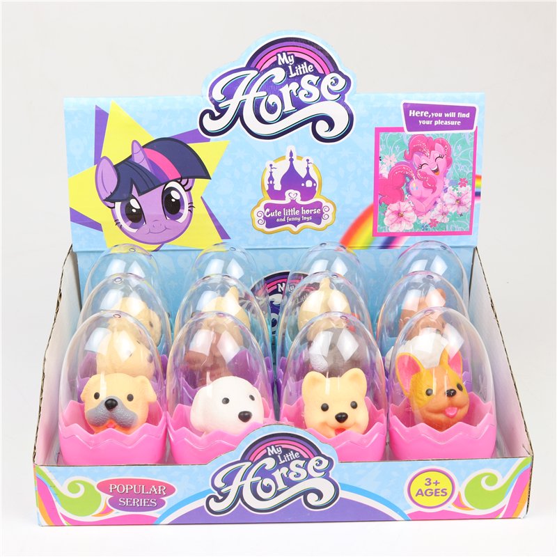 Mini Puppy Toy Set in Egg Shells (12) Mini Puppy Toy Set in Egg Shells (12)