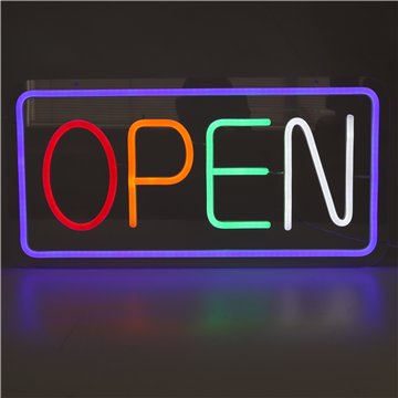 LED Neon Open Sign 50X25cm