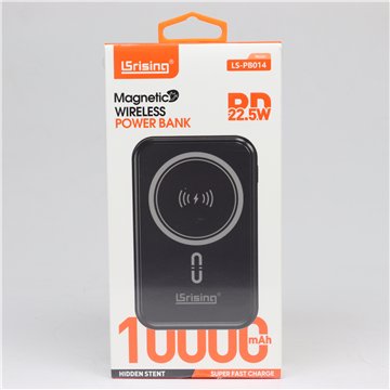 10000mAh Magnetic Power Bank – 22.5W PD + Wireless Charging