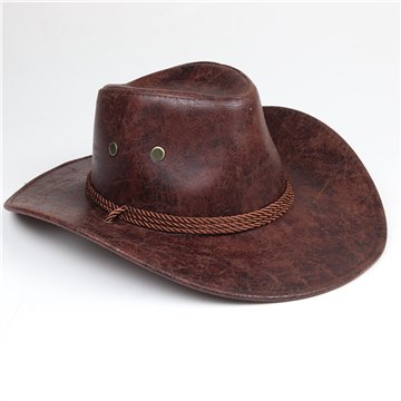 Western Cowboy Hat–PU Leather