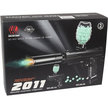 Electric Manually/Automatic BB Pellet Gun 29X21cm