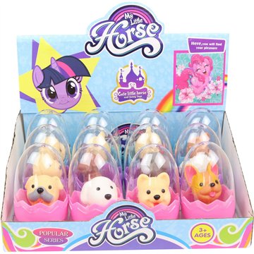 Mini Puppy Toy Set in Egg Shells (12)