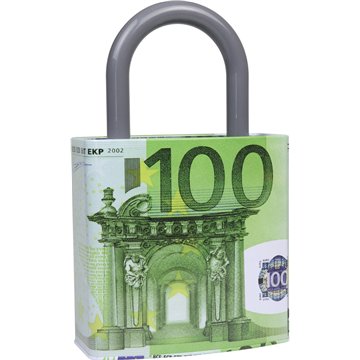 Euro Design Money Box – Lock Style 26X16cm