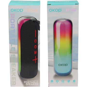 RGB Portable Wireless Speaker-Bluetooth & AUX Support