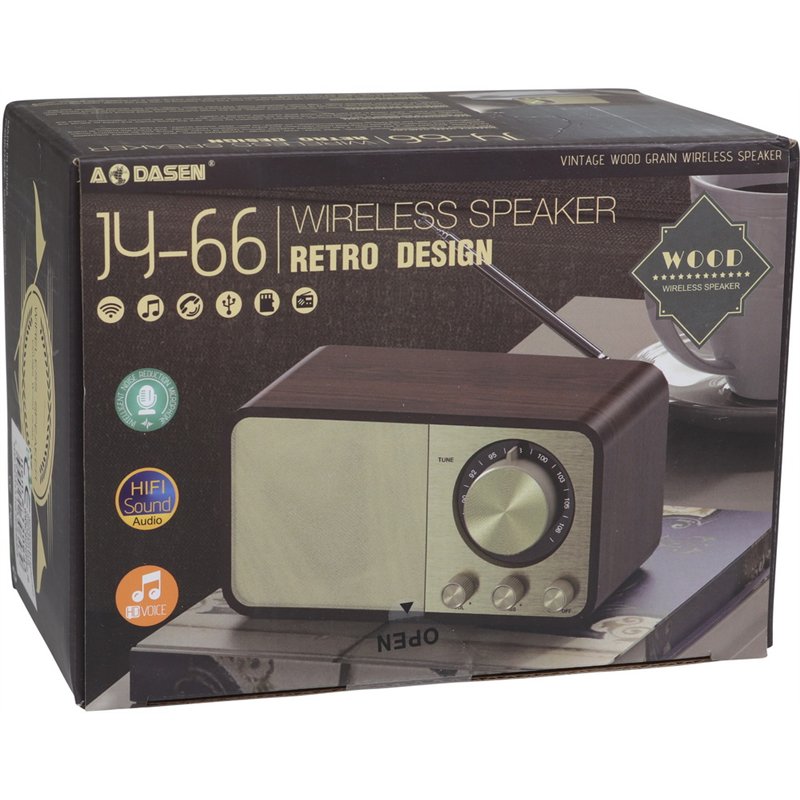 Retro Bluetooth speaker-FM Radio, USB, TF Card, AUX Retro Bluetooth speaker-FM Radio, USB, TF Card, AUX