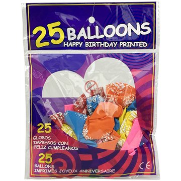 25 Happy Birthday Balloons