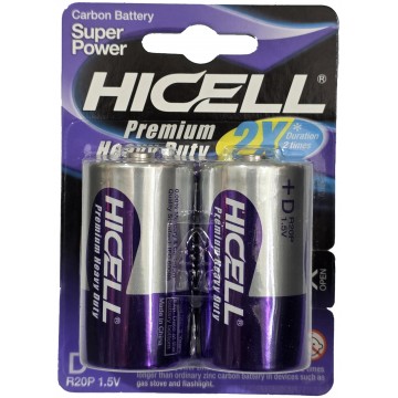 HICELL D Zinc Batteries –...