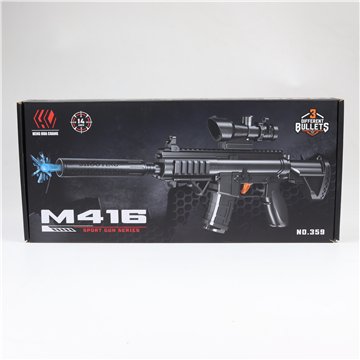 Automatic Pellet Gun, Camouflage Design with Scope 17X38cm