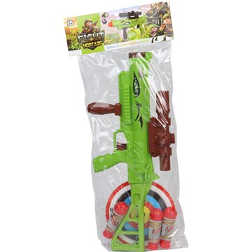 Toy Rifle With Target Set